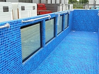 Intorelax 12 m (40 ft) container zwembad met ramen - afbeelding 12 van  13