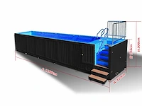 Intorelax 12 m (40 ft) container zwembad - afbeelding 6 van  11