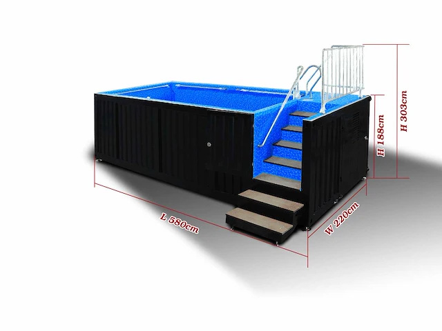 Intorelax 6 m (20 ft) container zwembad - afbeelding 4 van  7