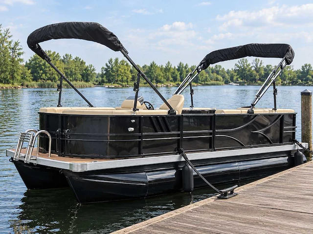Intorelax boats 5,8x2,3 m 8/12 persoons boot consoleboot / pontonboot - afbeelding 1 van  98