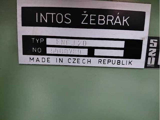 Intos zebrak - fngj 20 - bedfreesmachine - afbeelding 2 van  2