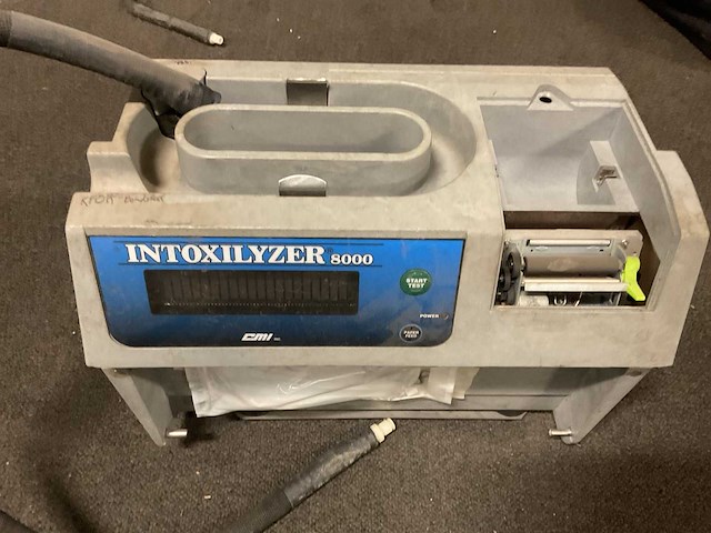 Intoxylizer 8000 analyzer alcohol - afbeelding 5 van  5