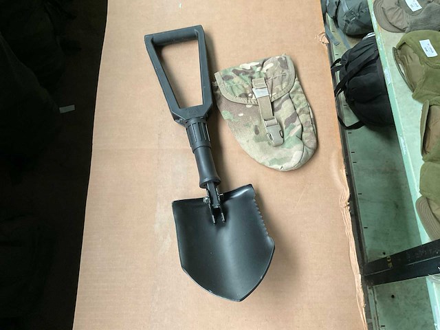 Intrenching tool with pouch (2x) - afbeelding 2 van  3