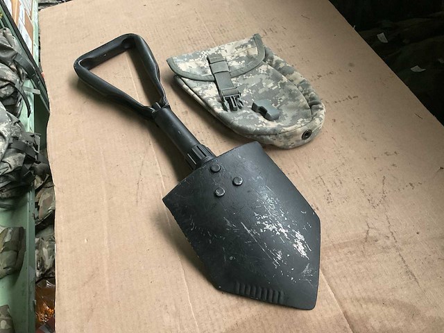 Intrenching tool with pouch (2x) - afbeelding 2 van  3