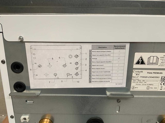 Intuis - auer pilote premium+ - warmtepomp binnendeel - afbeelding 8 van  13
