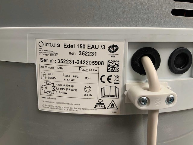 Intuis - edel 150 eau/3 - warmtepompboiler (2x) - afbeelding 12 van  15