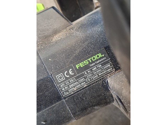 Invalafkortzaag festool, atf 55 eb/1 - afbeelding 7 van  7