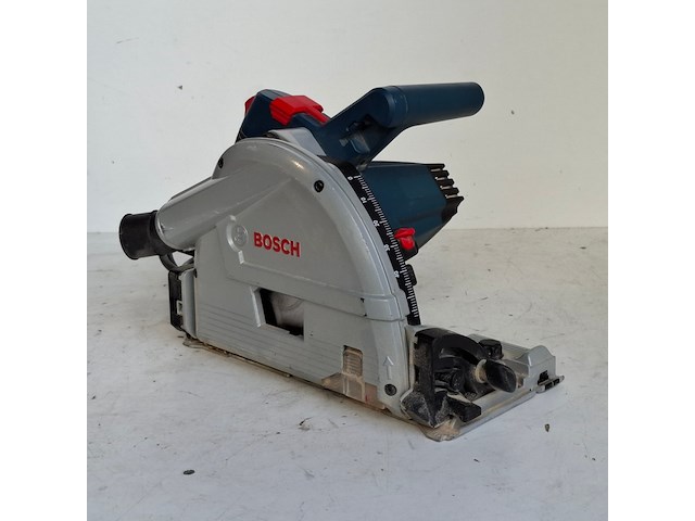 Invalcirkelzaag 165mm 230v, bosch, gkt 55 gce, 2016, inclusief rail 1.5 m - afbeelding 1 van  13