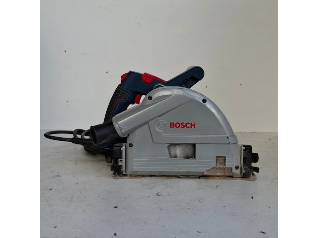 Invalcirkelzaag 165mm 230v, bosch, gkt 55 gce, 2016, inclusief rail 1.5 m - afbeelding 6 van  13