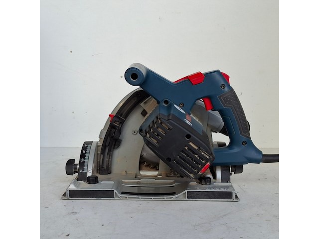 Invalcirkelzaag 165mm 230v, bosch, gkt 55 gce, 2016, inclusief rail 1.5 m - afbeelding 9 van  13