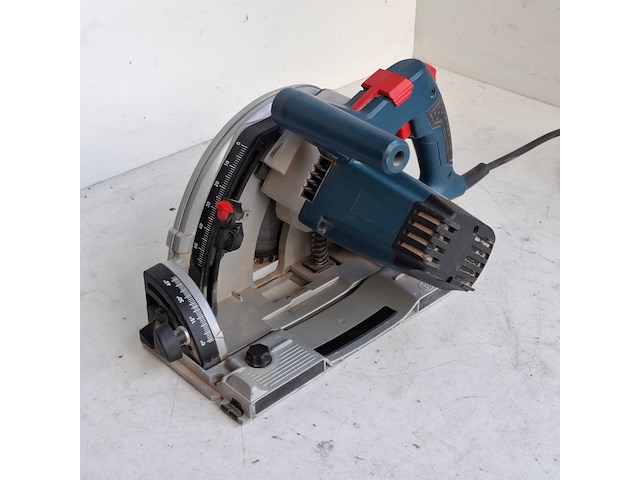 Invalcirkelzaag 165mm 230v, bosch, gkt 55 gce, 2016, inclusief rail 1.5 m - afbeelding 10 van  13