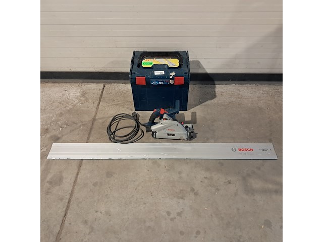 Invalcirkelzaag 165mm 230v (incl.rail 1,5m), bosch, gkt 55 gce, 2016 - afbeelding 1 van  9