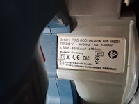Invalcirkelzaag 165mm 230v (incl.rail 1,5m), bosch, gkt 55 gce, 2016 - afbeelding 4 van  9