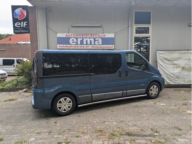 Invalide/ rolstoel bus, renault, trafic 2,5dci, blauw, 2005 - afbeelding 6 van  13