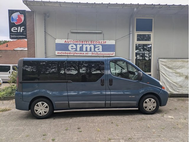 Invalide/ rolstoel bus, renault, trafic 2,5dci, blauw, 2005 - afbeelding 7 van  13