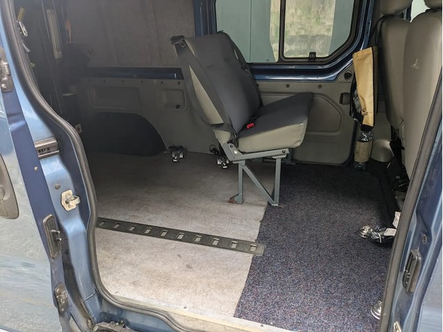 Invalide/ rolstoel bus, renault, trafic 2,5dci, blauw, 2005 - afbeelding 11 van  13