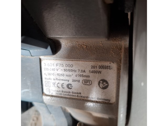 Invalzaag bosch, gkt55gce, bouwjaar 2012 - afbeelding 6 van  6