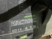 Invalzaag, festool, ts 55 ebq - afbeelding 4 van  5