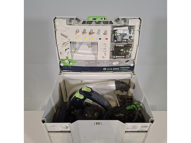 Invalzaag, festool, ts 75 ebq, 2016 - afbeelding 9 van  10