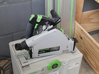 Invalzaag festool ts55f met 2 geleiders 140 cm. - afbeelding 1 van  3