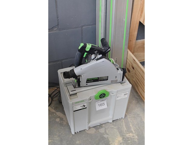 Invalzaag festool ts55f met 2 geleiders 140 cm. - afbeelding 2 van  3