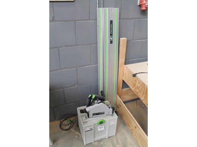 Invalzaag festool ts55f met 2 geleiders 140 cm. - afbeelding 3 van  3