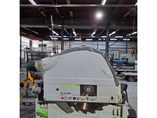 Invalzaag festool, ts75ebq, bouwjaar 2009 - afbeelding 2 van  7