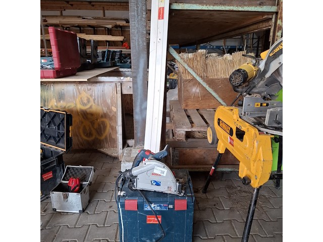 Invalzaag met geleiderail bosch, gkt55gce, bouwjaar 2012 - afbeelding 1 van  10