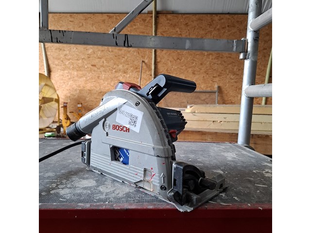 Invalzaag met geleiderail bosch, gkt55gce, bouwjaar 2012 - afbeelding 3 van  10