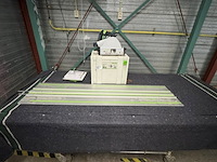 Invalzaag met lineaal, festool, ts 55 ebq-plus / fs 1400/2 - afbeelding 1 van  5