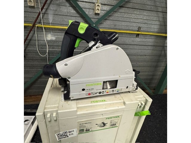 Invalzaag met lineaal, festool, ts 55 ebq-plus / fs 1400/2 - afbeelding 2 van  5