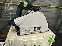 Invalzaag met lineaal, festool, ts 55 ebq-plus / fs 1400/2 - afbeelding 2 van  5