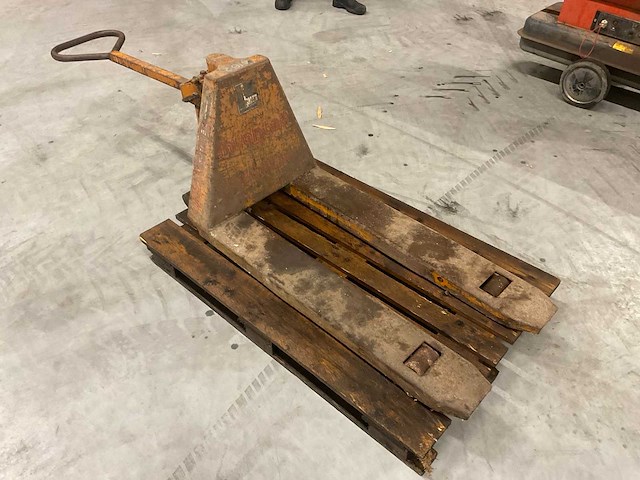 Inventa hand hydraulische palletwagen - afbeelding 3 van  7