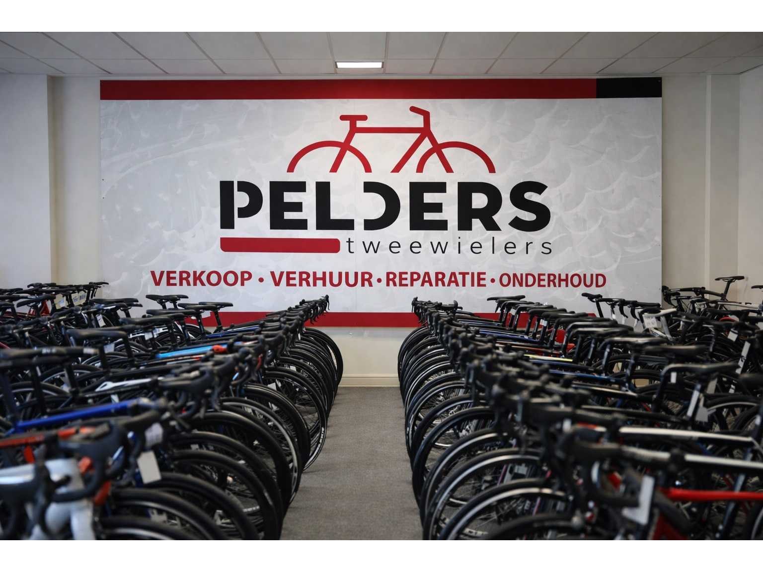 Inventaris fietsenwinkel wegens bedrijfsbeëindiging pelders tweewielers