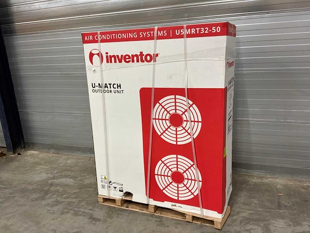 Inventor u5mrt32-50 r32 airconditioning buitendeel 14,07kw - afbeelding 9 van  17