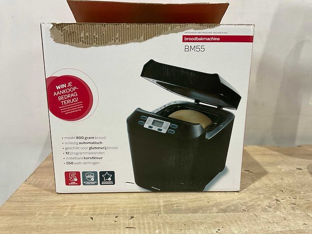 Inventum - bm55 - broodbakmachine - afbeelding 2 van  6