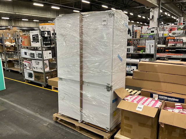 Inventum - ikv1786s/ikv1786d - koelvries combinatie inbouw(retourgoed) (2x) - afbeelding 1 van  3