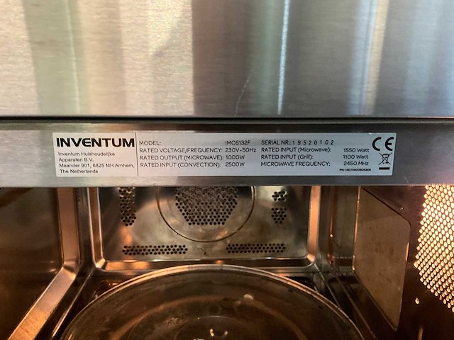 Inventum - imc6132f - combimagnetron met meubel - afbeelding 3 van  4