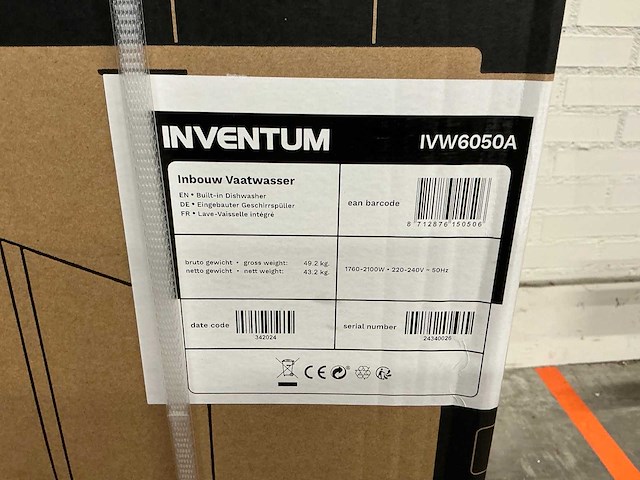 Inventum - ivw6050a - inbouw vaatwasser - afbeelding 2 van  4