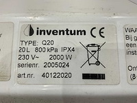 Inventum - q20 - boiler 20 liter - afbeelding 5 van  6
