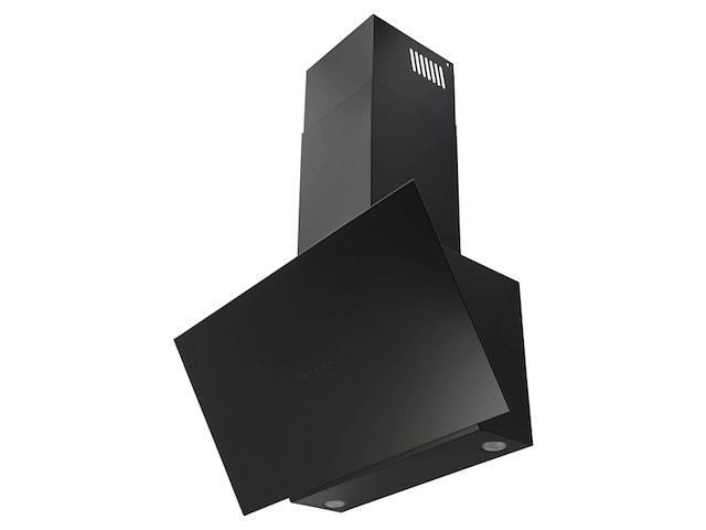 Inventum akd8005zwa schuine afzuigkap 80 cm 660 m3/h 4 standen timer zwart - afbeelding 1 van  3