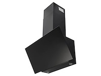 Inventum akd8005zwa schuine afzuigkap 80 cm 660 m3/h 4 standen timer zwart - afbeelding 1 van  3