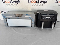 Inventum aki6015rvs inbouw afzuigkap 60 cm | ninja af300eu – dubbele airfryer