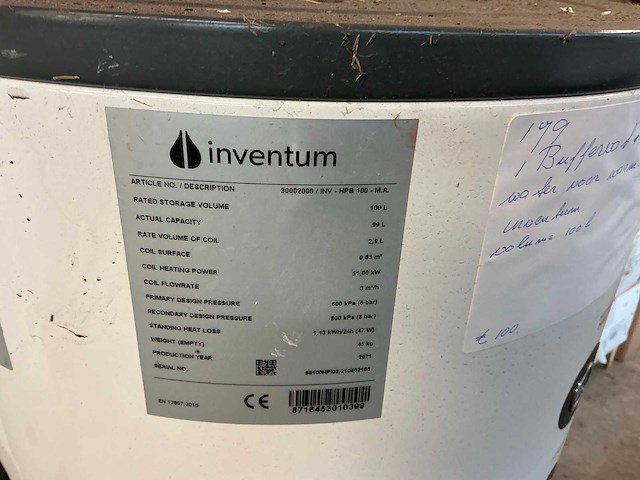 Inventum buffervat - afbeelding 2 van  2