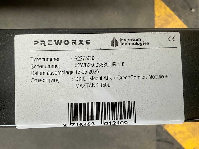 Inventum combi skid, modul-air, greencomfort module, maxtank 150l - afbeelding 5 van  14