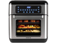 Inventum gf1200hld airfryer oven heteluchtfriteuse met roterende mand zwart