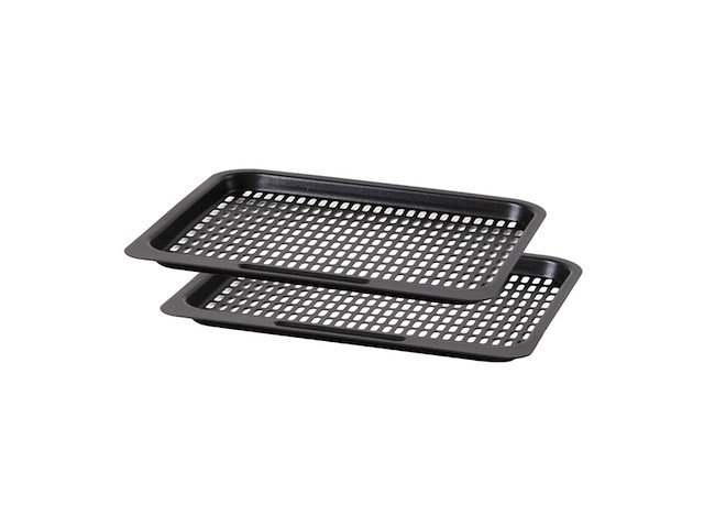 Inventum gf1200hld airfryer oven heteluchtfriteuse met roterende mand zwart - afbeelding 3 van  6