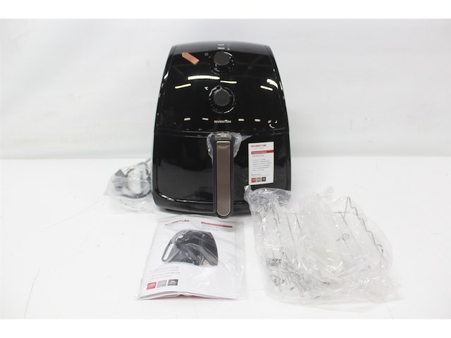 Inventum gf400hl airfryer 4 liter 1500 watt zwart/rvs - afbeelding 4 van  5