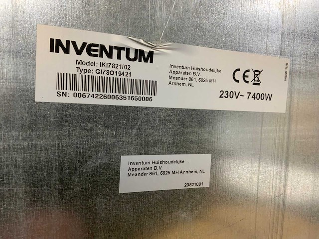 Inventum iki7821/02 kookplaat - afbeelding 4 van  4