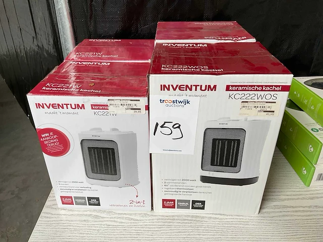 Inventum keramische kachel (4x) - afbeelding 1 van  3